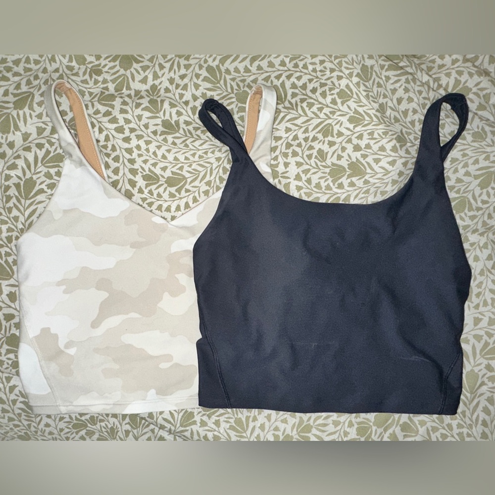 Old Navy Sports Bras Size M Navy & White Camo